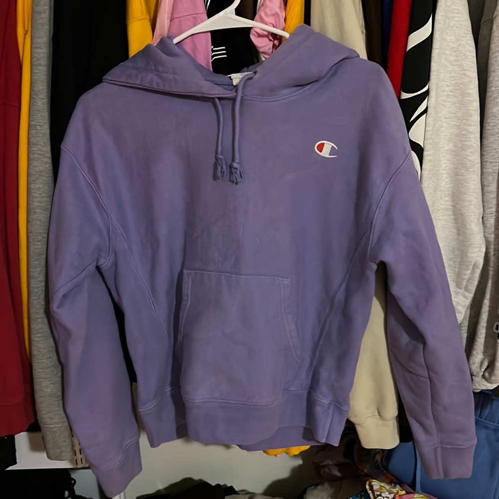 Champion purple sweatshirt size S